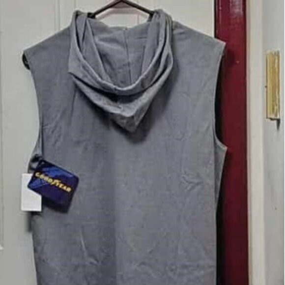 New Goodyear Men's Retro Hooded Muscle Tank - Picture 2 of 2